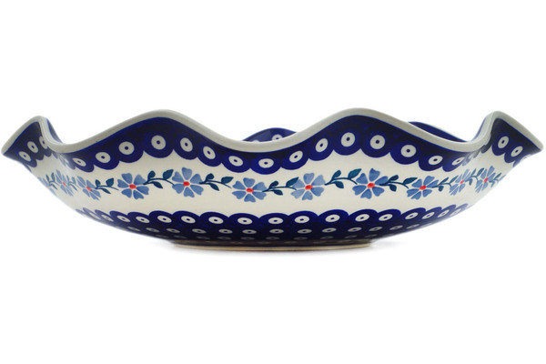 Scalloped Fluted Bowl 15"