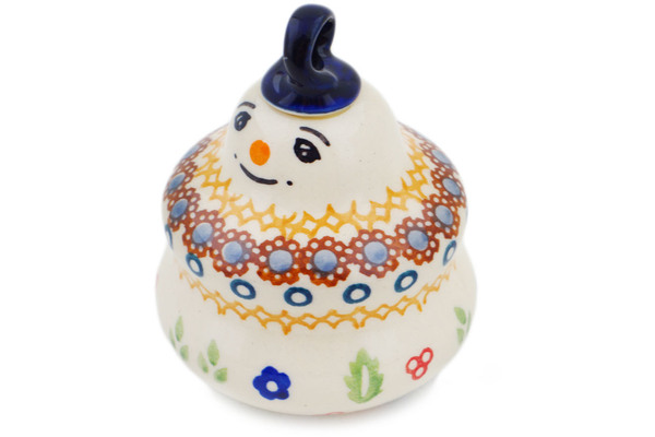 Snowman Ornament 3"