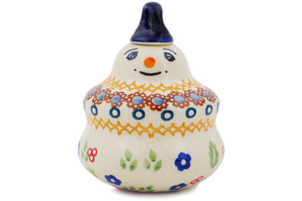 Snowman Ornament 3"