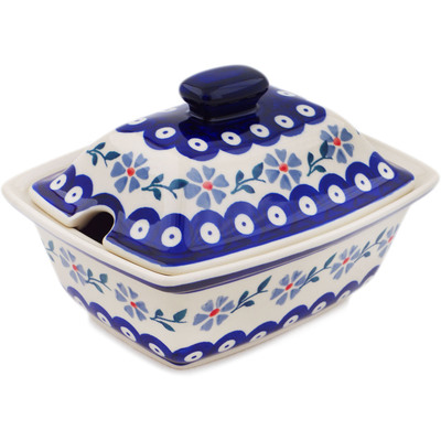 Jar with Lid with Opening 7"