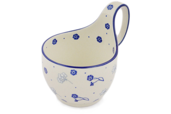 Bowl with Loop-Handle 6"