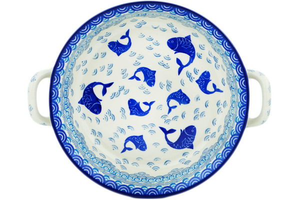 Round Baker with Handles 10"