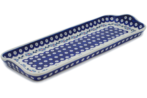 Platter with Handles 17"