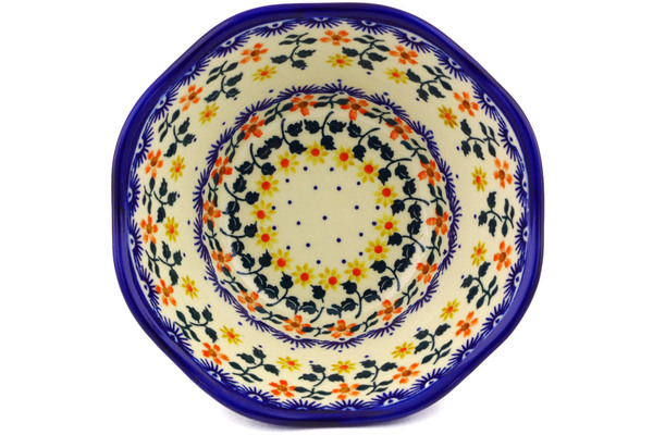 Scalloped Fluted Bowl 7"