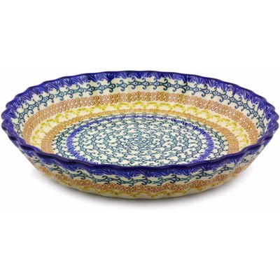 Fluted Pie Dish 10"