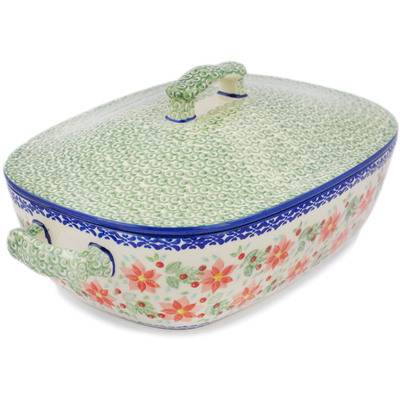 Baker with Cover with Handles 12"