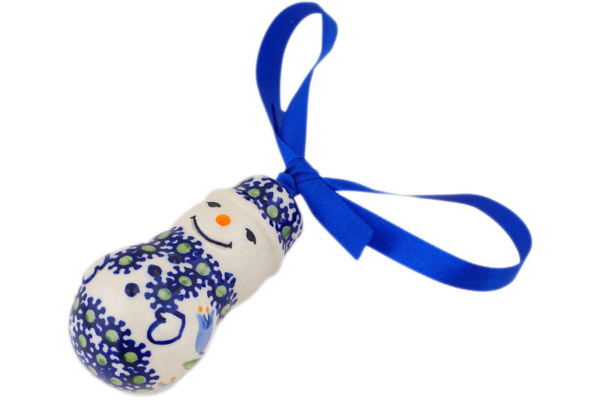 Snowman Ornament 3"