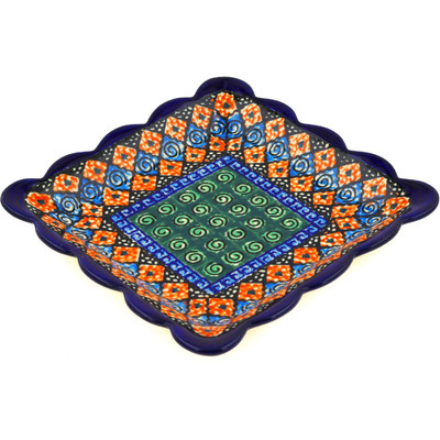 Scalloped Platter 6"