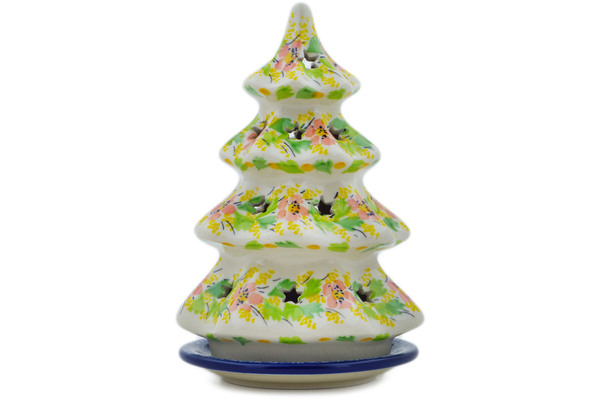 Christmas Tree Candle Holder 6"