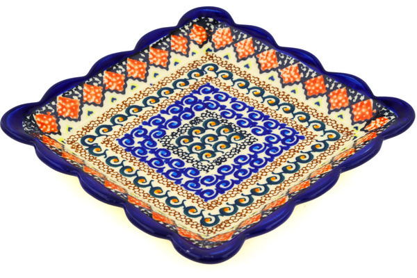 Scalloped Platter 6"