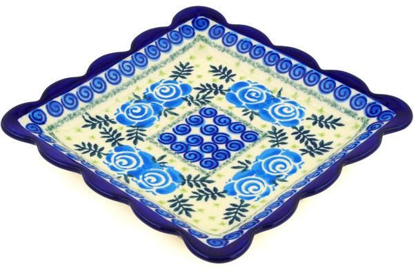 Scalloped Platter 6"