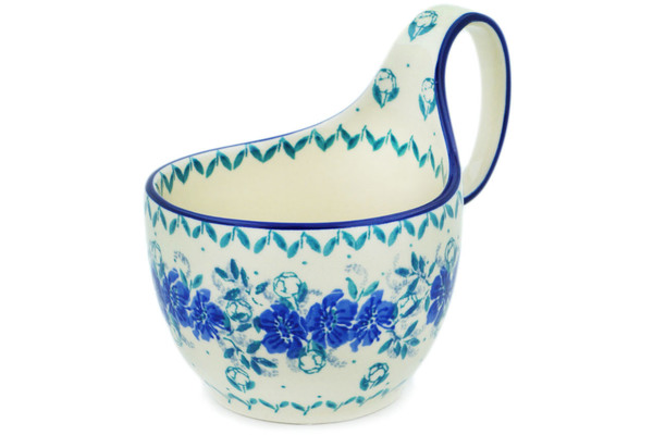 Bowl with Loop-Handle 6"