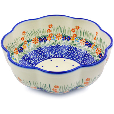 Scalloped Fluted Bowl 10"