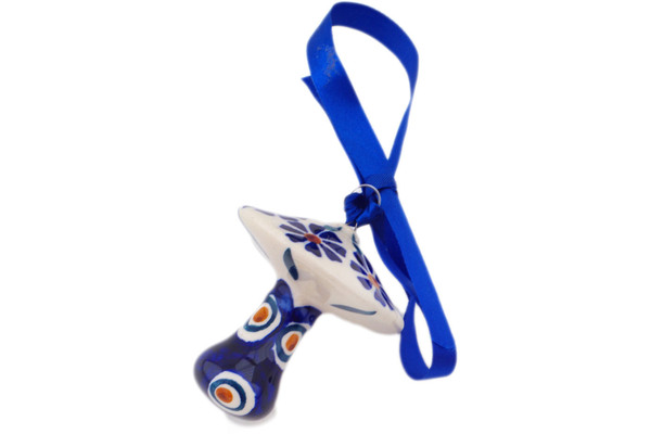 Mushroom Ornament 3"