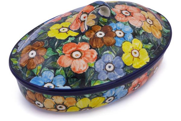 Baker with Cover 12"