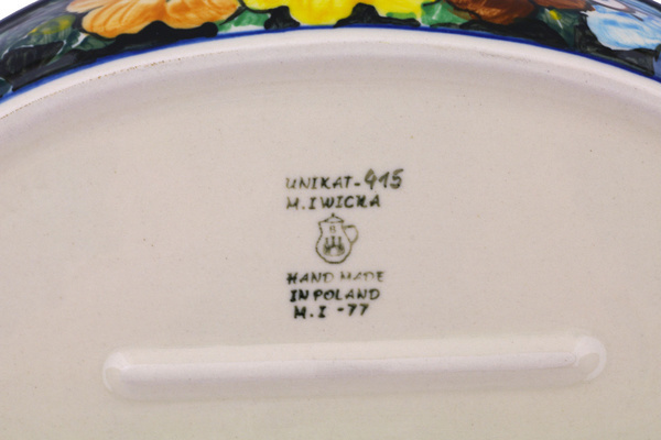 Baker with Cover 12"