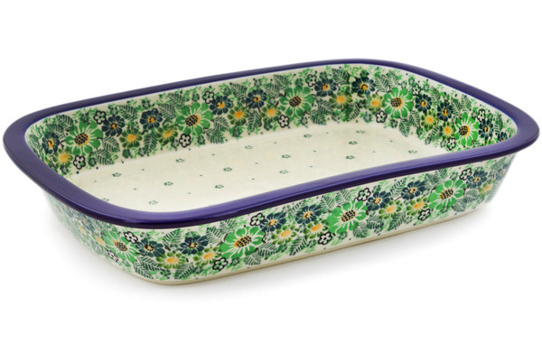 Rectangular Baker with Grip Lip