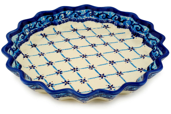 Fluted Pie Dish 10"