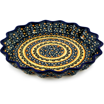 Fluted Pie Dish 10"