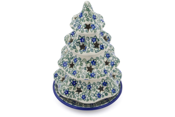 Christmas Tree Candle Holder 7"