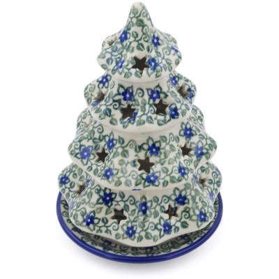 Christmas Tree Candle Holder 7"