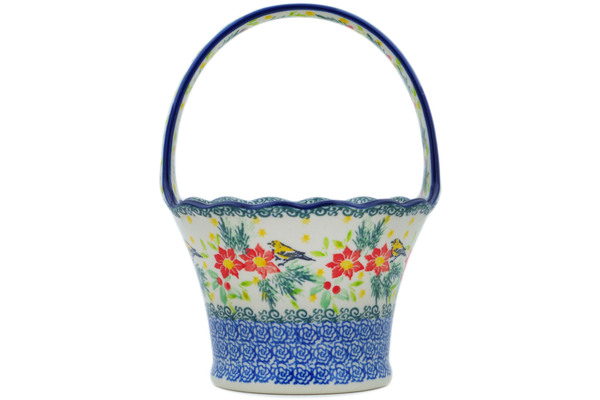 Basket with Handle 8"