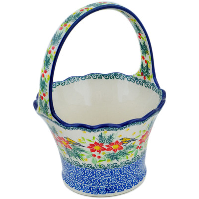 Basket with Handle 8"