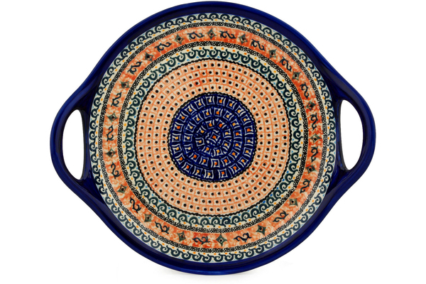 Tray with Handles 13"