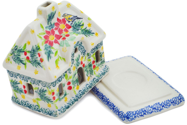 House Shaped Candle Holder 5"