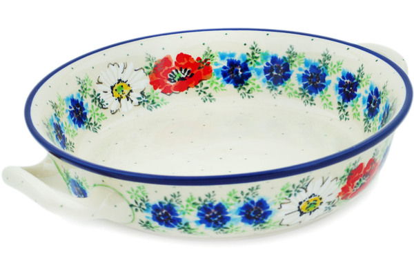 Round Baker with Handles 10"