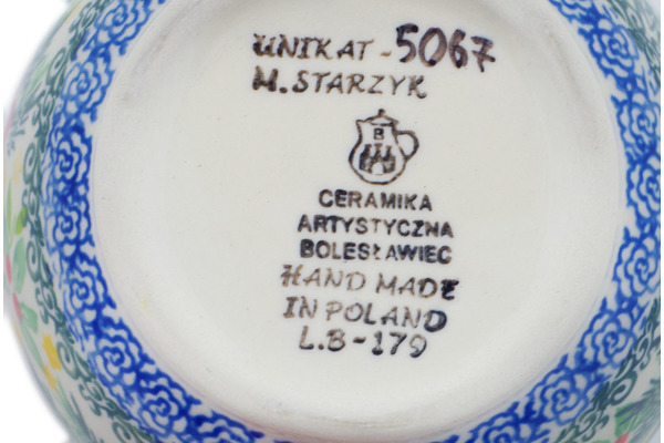 Bowl with Loop-Handle 6"