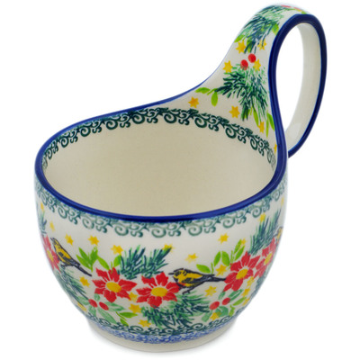 Bowl with Loop-Handle 6"