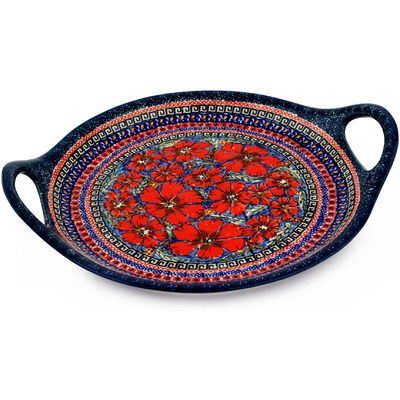 Tray with Handles 13"