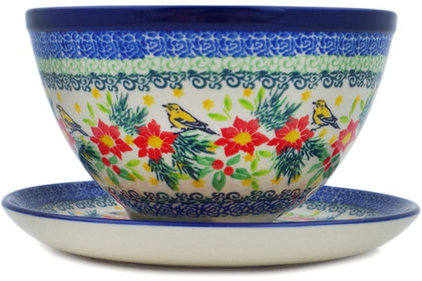 Colander with Plate 8"