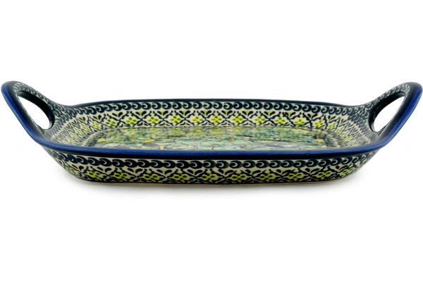 Tray with Handles 10"