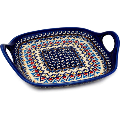 Tray with Handles 10"