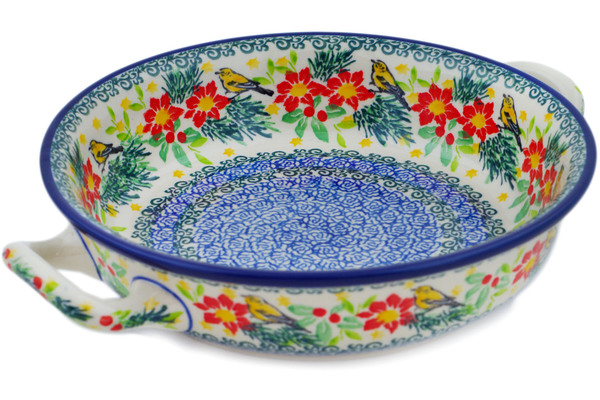 Round Baker with Handles 10"