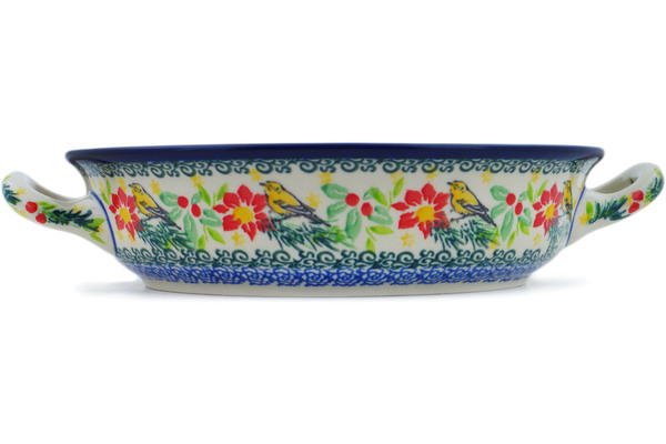 Round Baker with Handles 10"