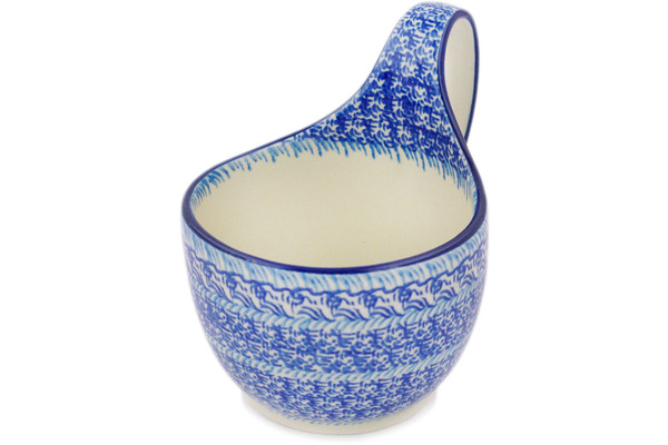 Bowl with Loop-Handle 6"