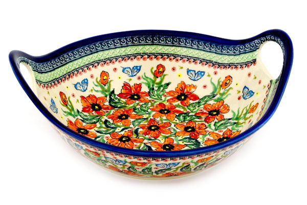 Bowl with Handles 14"