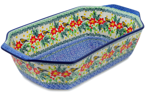 Rectangular Baker with Handles 14"