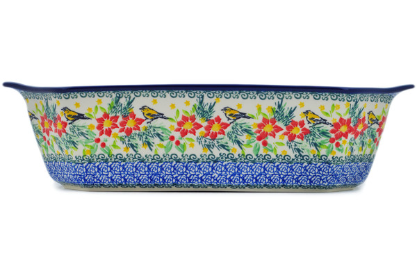 Rectangular Baker with Handles 14"