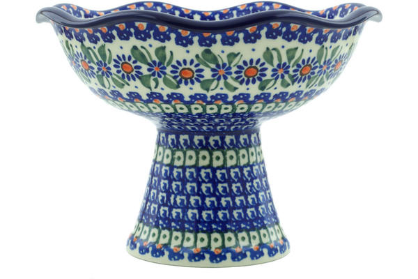Bowl with Pedestal 8"