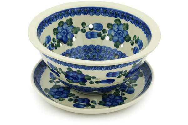 Colander with Plate 8"