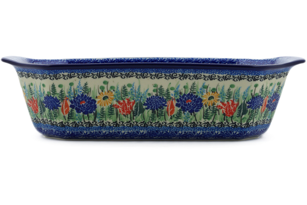 Rectangular Baker with Handles 14"