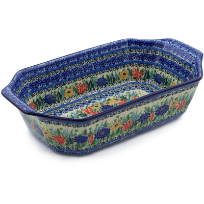 Rectangular Baker with Handles 14"