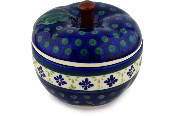Apple Shaped Jar 5"