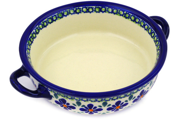 Round Baker with Handles 7"