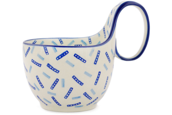 Bowl with Loop-Handle 6"