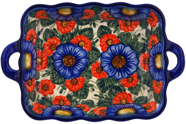 Rectangular Baker with Handles 12"